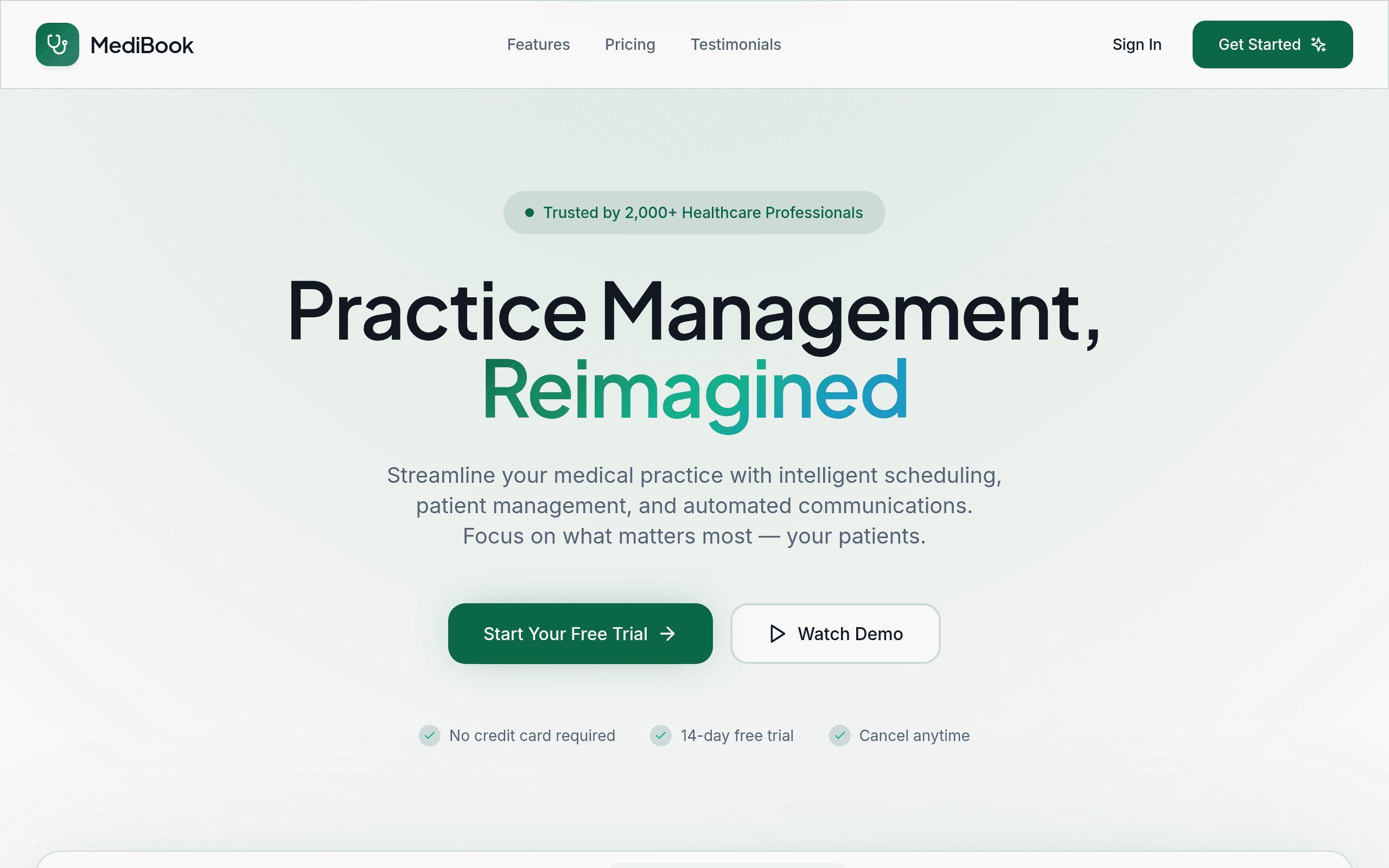 Doctors SaaS
